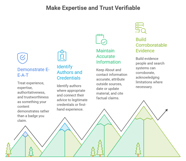 Make Expertise and Trust Verifiable